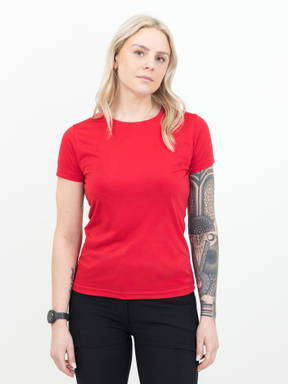 Printer RED Run T-shirt Dames 2264026 - Rood