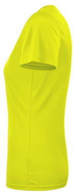 Printer RED Run T-shirt Dames 2264026 - Neon geel