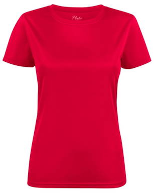 Printer RED Run T-shirt Dames 2264026 - Rood