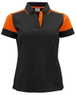 Schwarz/orange