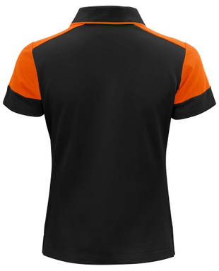 Printer PRIME Prime Polo Damen 2265025 - Schwarz/orange