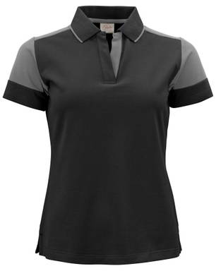 Printer PRIME Prime Polo Damen 2265025 - Schwarz/Stahlgrau
