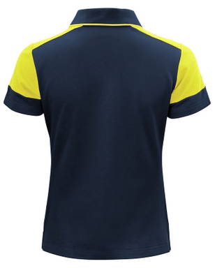 Printer PRIME Prime Polo Damen 2265025 - Marine/Neongelb