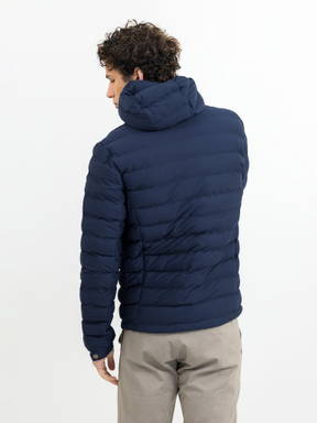 James Harvest Woodlake Heights Herren Winterjacke 2111037 - Marineblau