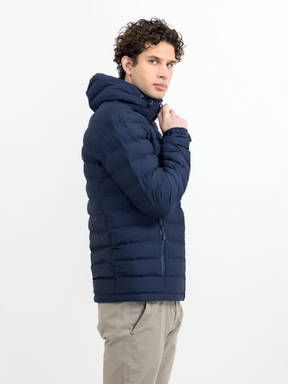 James Harvest Woodlake Heights Herren Winterjacke 2111037 - Marineblau