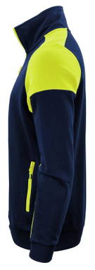 Printer PRIME Prime Sweater Full Zip Herren 2262061 - Marine/Neongelb