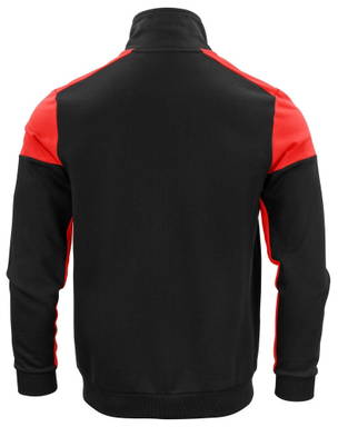 Printer PRIME Prime Sweater Full Zip Herren 2262061 - Schwarz/rot