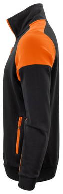 Printer PRIME Prime Sweater Full Zip Herren 2262061 - Schwarz/orange