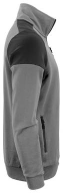 Printer PRIME Prime Sweater Full Zip Herren 2262061 - Stahlgrau/Schwarz