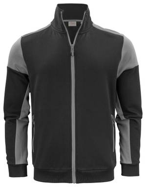 Printer PRIME Prime Sweater Full Zip Herren 2262061 - Schwarz/Stahlgrau