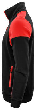 Printer PRIME Prime Sweater Full Zip Herren 2262061 - Schwarz/rot