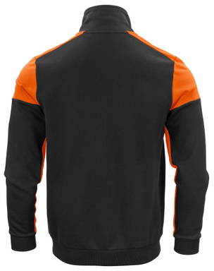 Printer PRIME Prime Sweater Full Zip Herren 2262061 - Schwarz/orange