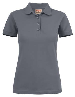 Printer Surf Stretch Polo Pique Dames 2265021 - Staalgrijs