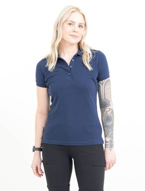 Printer Surf Stretch Polo Pique Dames 2265021 - Marine