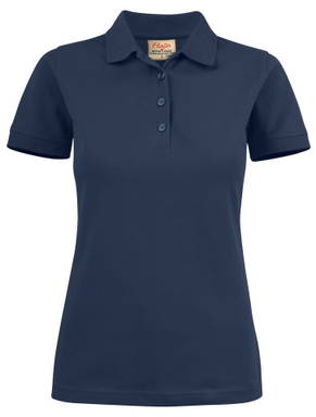 Printer Surf Stretch Polo Pique Dames 2265021 - Marine
