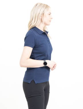 Printer Surf Stretch Polo Pique Dames 2265021 - Marine