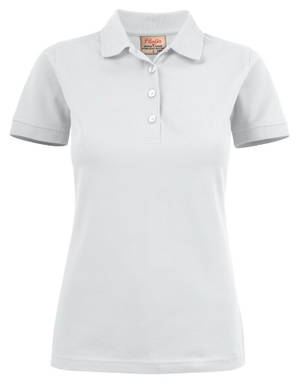 Printer Surf Stretch Polo Pique Dames 2265021 - Wit