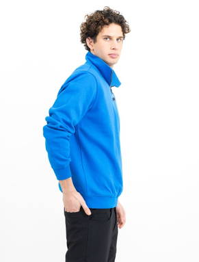 Printer Rounders Rsx Sweater Halve Rits Unisex 2262053 - Oceaan blauw