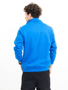 Printer Rounders Rsx Sweater Halve Rits Unisex 2262053 - Oceaan blauw