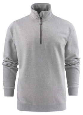 Pullover mit halbem Reißverschluss Printer Rounders Rsx Unisex 2262053 - Graues Melange