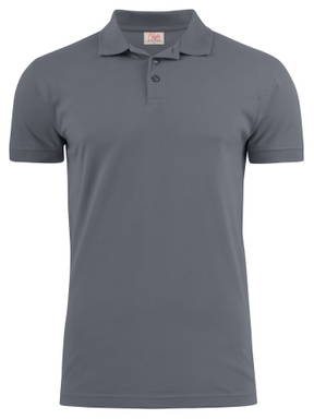 Printer Surf Stretch Polo Pique Heren 2265020 - Staalgrijs