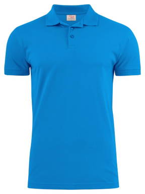 Printer Surf Stretch Polo Pique Heren 2265020 - Oceaan blauw