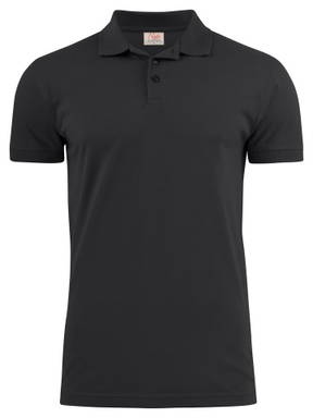 Printer Surf Stretch Polo Pique Heren 2265020 - Zwart