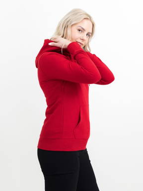 Printer Fastpitch Lady Hoodie Dames 2262050 - Rood