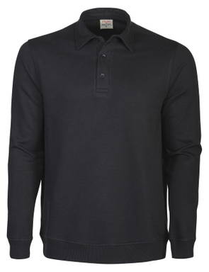 Printer Homerun polosweater Unisex 2262040 - Zwart