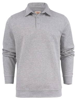 Printer Homerun polosweater Unisex 2262040 - Grijs mêlée