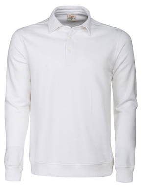 Printer Homerun polosweater Unisex 2262040 - Wit
