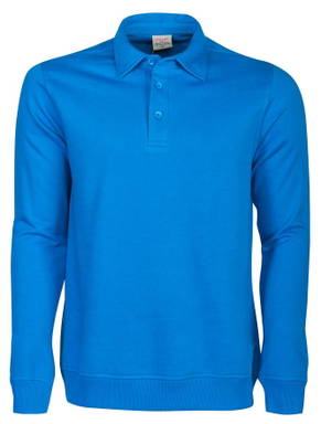 Printer Homerun polosweater Unisex 2262040 - Oceaan blauw