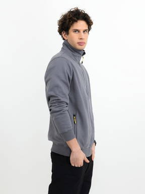 Sweat à capuche zippé Javelin Rsx pour hommes 2262054 - Gris acier