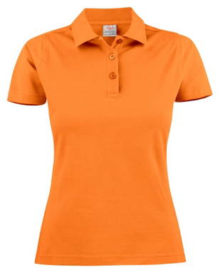 Printer Surf Polo Pique Dames 2265009 - Oranje