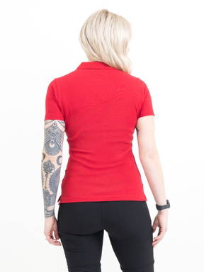 Printer Surf Polo Pique Dames 2265009 - Rood