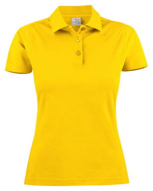 Printer Surf Polo Pique Dames 2265009 - Citroengeel