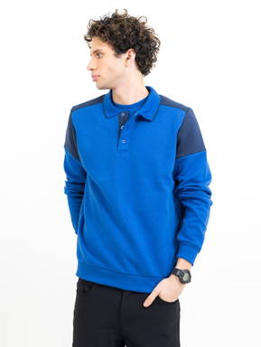 Printer PRIME Prime Polosweater Unisex 2262060 - Kobalt/marine