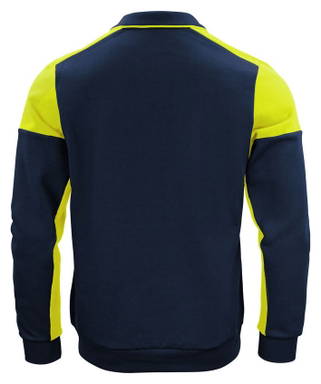 Drucker PRIME Prime Polosweater Unisex 2262060 - Marine/Neongelb