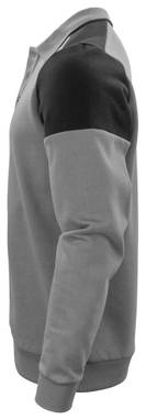 Drucker PRIME Prime Polosweater Unisex 2262060 - Stahlgrau/Schwarz