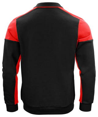 Drucker PRIME Prime Polosweater Unisex 2262060 - Schwarz/rot