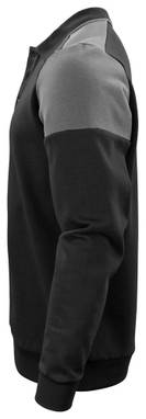 Drucker PRIME Prime Polosweater Unisex 2262060 - Schwarz/Stahlgrau