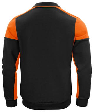 Drucker PRIME Prime Polosweater Unisex 2262060 - Schwarz/orange