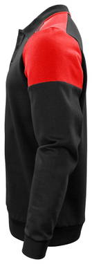 Drucker PRIME Prime Polosweater Unisex 2262060 - Schwarz/rot