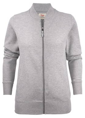 Printer Javelin Pullover mit durchgehendem Reißverschluss für Damen 2262055 - Graues Melange