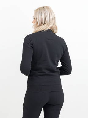 Printer Javelin Sweater Volledige Rits Dames 2262055 - Zwart