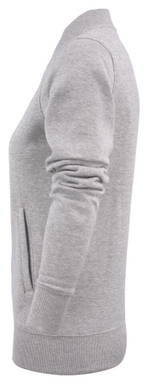 Printer Javelin Pullover mit durchgehendem Reißverschluss für Damen 2262055 - Graues Melange