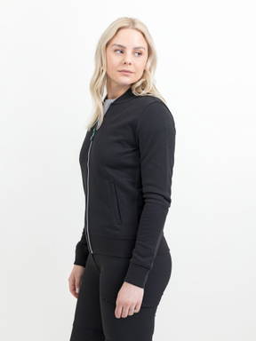 Printer Javelin Sweater Volledige Rits Dames 2262055 - Zwart