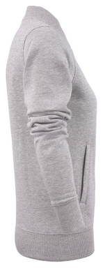 Printer Javelin Pullover mit durchgehendem Reißverschluss für Damen 2262055 - Graues Melange