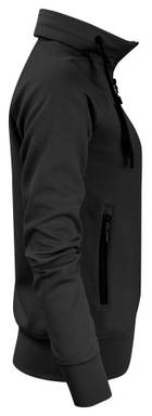Printer Jog Rsx Sweater Volledige Rits Dames 2262064 - Zwart