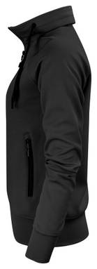 Printer Jog Rsx Sweater Volledige Rits Dames 2262064 - Zwart